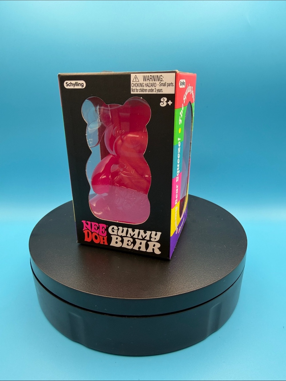 NeeDoh Gummy Bear Stress Toy - Pink